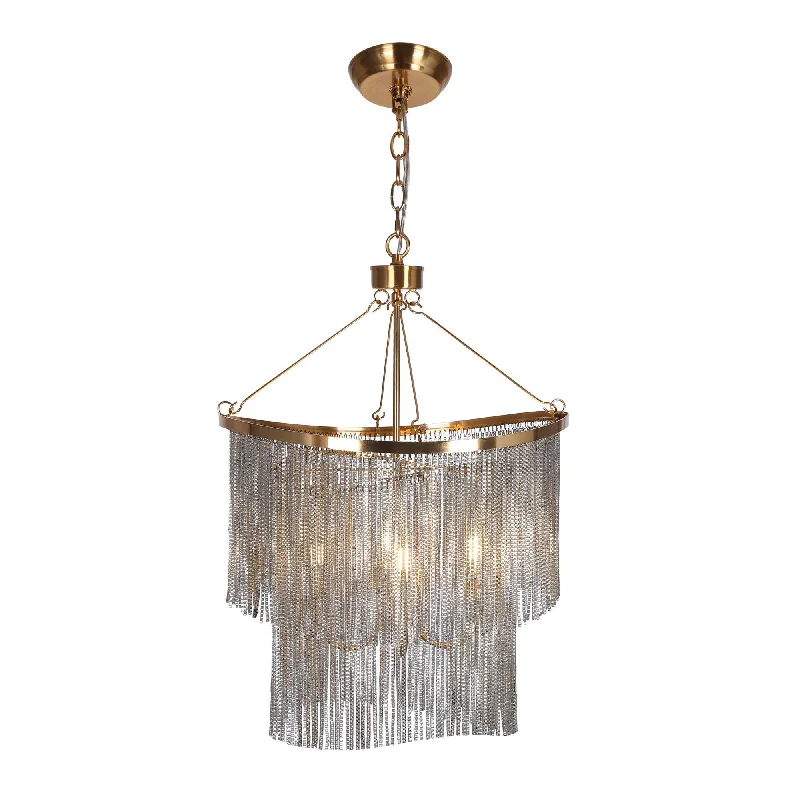 Ceiling - Mounted Chandeliers for Standard CeilingsCeiling - Mounted Chandeliers for Standard Ceilings4-Light 2-Tier Drum Chandelier Ceiling - Mounted Chandeliers for Standard CeilingsCeiling - Mounted Chandeliers for Standard Ceilings4-Light 2-Tier Drum Chandelier