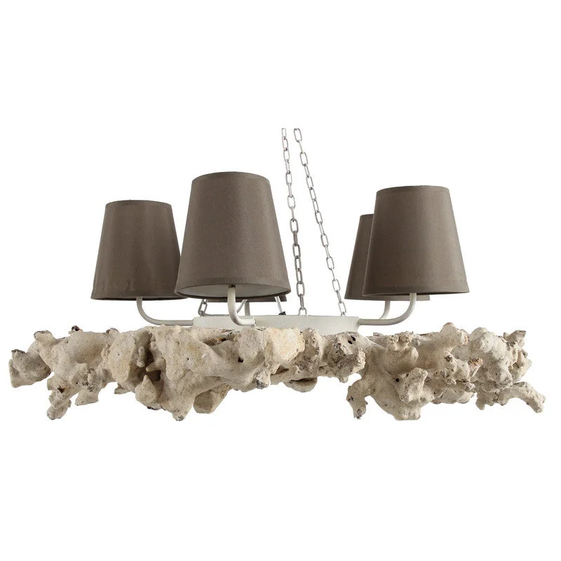 Chandeliers with Metal Frames in Black FinishChandeliers with Metal Frames in Black FinishA&B Home Chandelier Grey & Tan Chandeliers with Metal Frames in Black FinishChandeliers with Metal Frames in Black FinishA&B Home Chandelier Grey & Tan