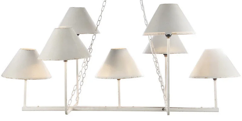 Bohemian - Style Beaded Chandeliers for Eclectic DecorBohemian - Style Beaded Chandeliers for Eclectic DecorA&B Home Metal White 7 Light Chandelier Bohemian - Style Beaded Chandeliers for Eclectic DecorBohemian - Style Beaded Chandeliers for Eclectic DecorA&B Home Metal White 7 Light Chandelier