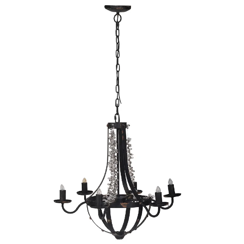 Chandeliers with Murano Glass for a High - End Artistic TouchChandeliers with Murano Glass for a High - End Artistic TouchA&B Home Tamsin Beads 6-Light Chandelier Chandeliers with Murano Glass for a High - End Artistic TouchChandeliers with Murano Glass for a High - End Artistic TouchA&B Home Tamsin Beads 6-Light Chandelier