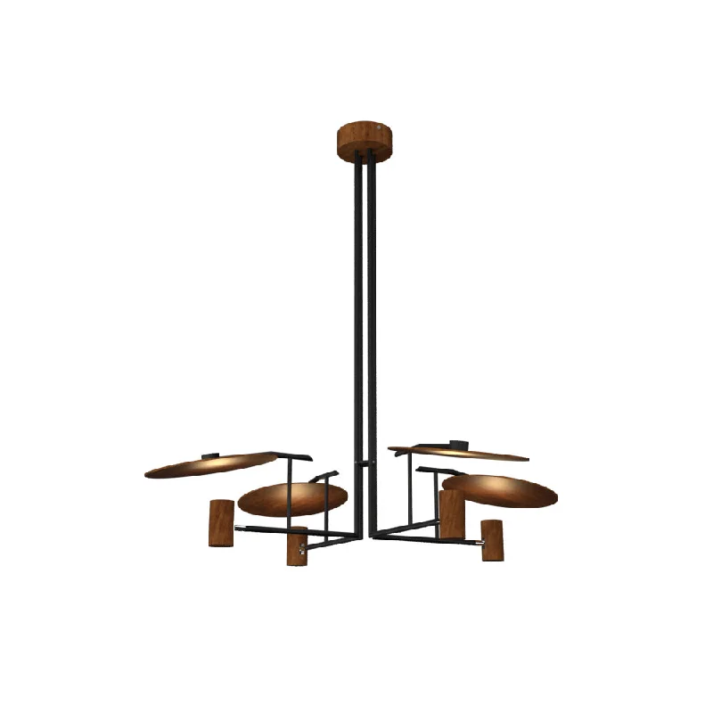 Chandeliers with Adjustable Height for Custom InstallationChandeliers with Adjustable Height for Custom InstallationAccord Dot 1419.06 Chandelier Light - Imbuia Chandeliers with Adjustable Height for Custom InstallationChandeliers with Adjustable Height for Custom InstallationAccord Dot 1419.06 Chandelier Light - Imbuia