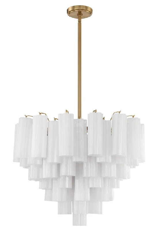 French Country Chandeliers with a Romantic AuraFrench Country Chandeliers with a Romantic AuraAddis 12 Light Aged Brass Chandelier