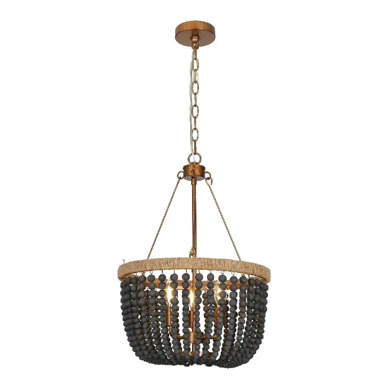 Ceiling - Mounted Chandeliers for Standard CeilingsCeiling - Mounted Chandeliers for Standard CeilingsAmaranth 3-Light Small Black Chandelier