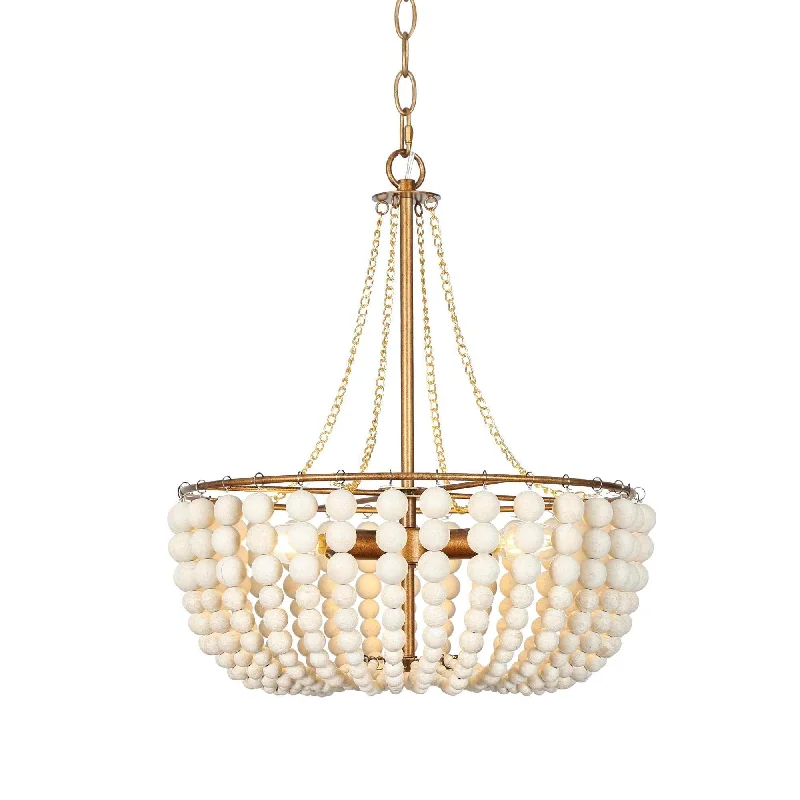 Chandeliers with Murano Glass for a High - End Artistic TouchChandeliers with Murano Glass for a High - End Artistic TouchAmaranth 3-Light Small Gold Chandelier
