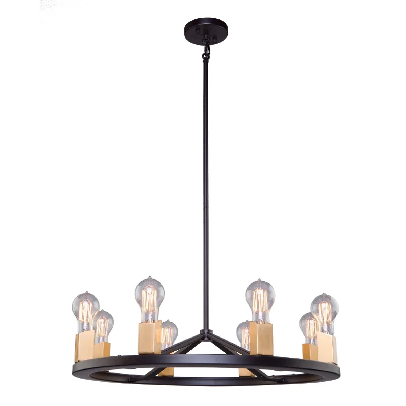 Bohemian - Style Beaded Chandeliers for Eclectic DecorBohemian - Style Beaded Chandeliers for Eclectic DecorArtcraft Skyline AC11108 Chandelier Light - Dark Bronze & Satin Brass Bohemian - Style Beaded Chandeliers for Eclectic DecorBohemian - Style Beaded Chandeliers for Eclectic DecorArtcraft Skyline AC11108 Chandelier Light - Dark Bronze & Satin Brass