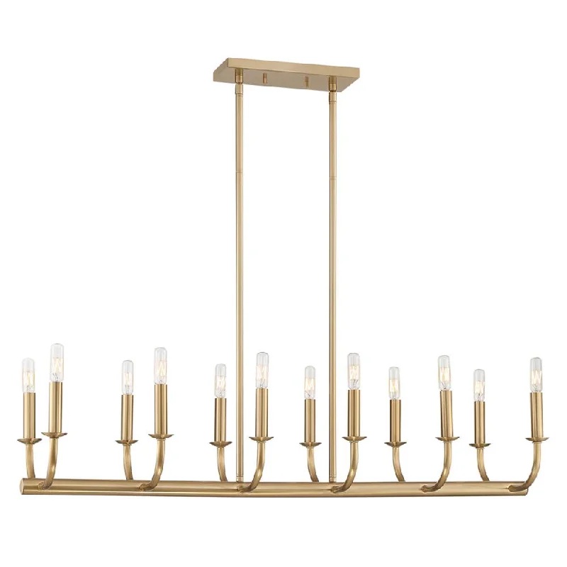 Oversized Chandeliers as a Statement Piece in Living RoomsOversized Chandeliers as a Statement Piece in Living RoomsBailey 12 Light Aged Brass Chandelier