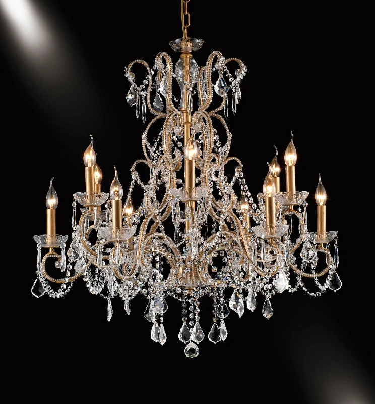 Chandeliers with Adjustable Height for Custom InstallationChandeliers with Adjustable Height for Custom InstallationBethel International Chandelier Light A25-12 Chandelier Light - Gold Chandeliers with Adjustable Height for Custom InstallationChandeliers with Adjustable Height for Custom InstallationBethel International Chandelier Light A25-12 Chandelier Light - Gold
