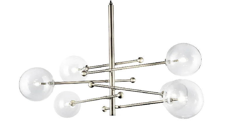 Rustic Wood Chandeliers for Country - Style HousesRustic Wood Chandeliers for Country - Style HousesBethel International MSF01CH Chandelier Light - Chrome