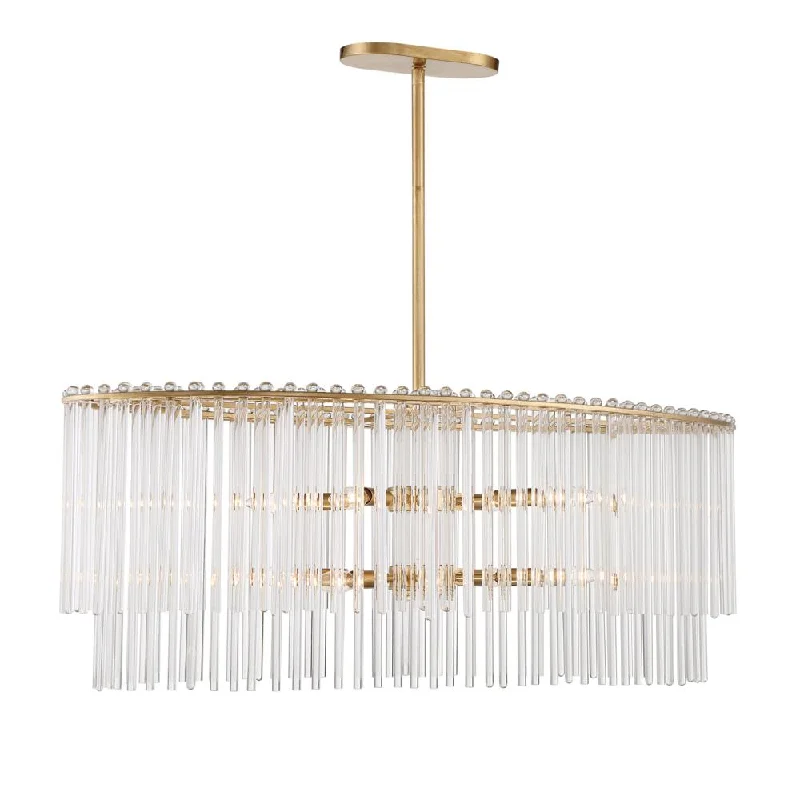 LED Chandeliers for Energy - Efficient LightingLED Chandeliers for Energy - Efficient LightingBleecker 8 Light Antique Gold Chandelier