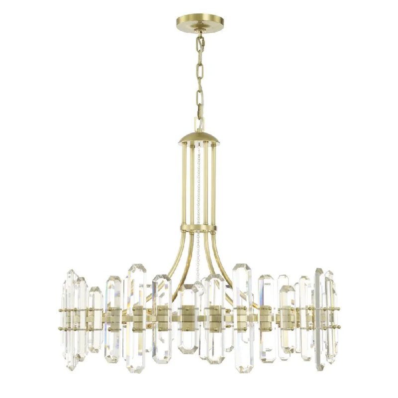 Chandeliers with Multiple Lights for Maximum IlluminationChandeliers with Multiple Lights for Maximum IlluminationBolton 12 Light Aged Brass Chandelier