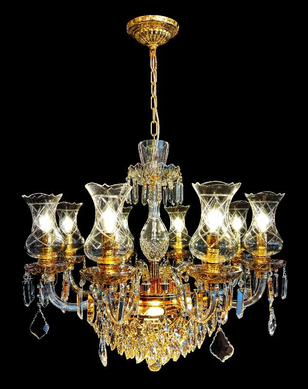 Chandeliers with Adjustable Arms for Directional LightingChandeliers with Adjustable Arms for Directional LightingVintage Crystal Chandelier Gold Pendant Chandelier 10- Lights Chandeliers with Adjustable Arms for Directional LightingChandeliers with Adjustable Arms for Directional LightingVintage Crystal Chandelier Gold Pendant Chandelier 10- Lights