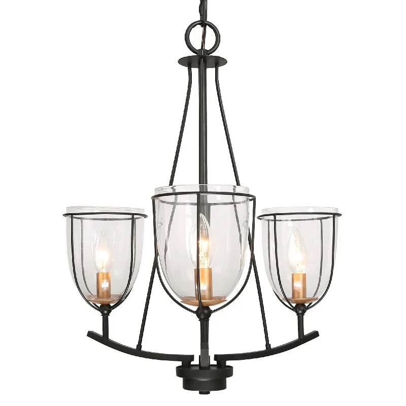 Small Chandeliers for Compact RoomsSmall Chandeliers for Compact RoomsDouglas 3-Light Small Black Chandelier Small Chandeliers for Compact RoomsSmall Chandeliers for Compact RoomsDouglas 3-Light Small Black Chandelier