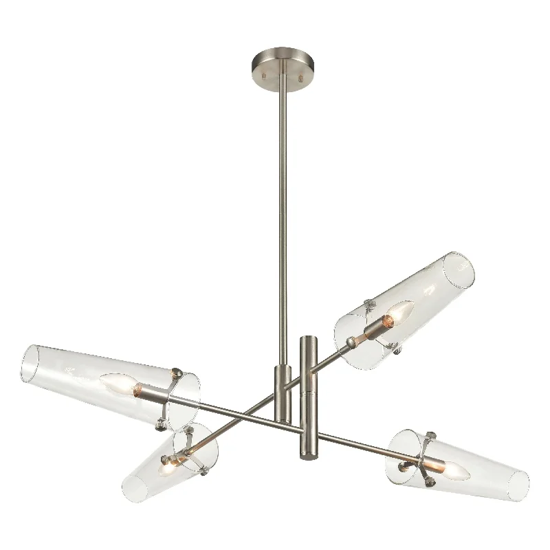 Mid - Century Modern Chandeliers for Vintage AppealMid - Century Modern Chandeliers for Vintage AppealValante 49" Wide 4-Light Chandelier Mid - Century Modern Chandeliers for Vintage AppealMid - Century Modern Chandeliers for Vintage AppealValante 49" Wide 4-Light Chandelier