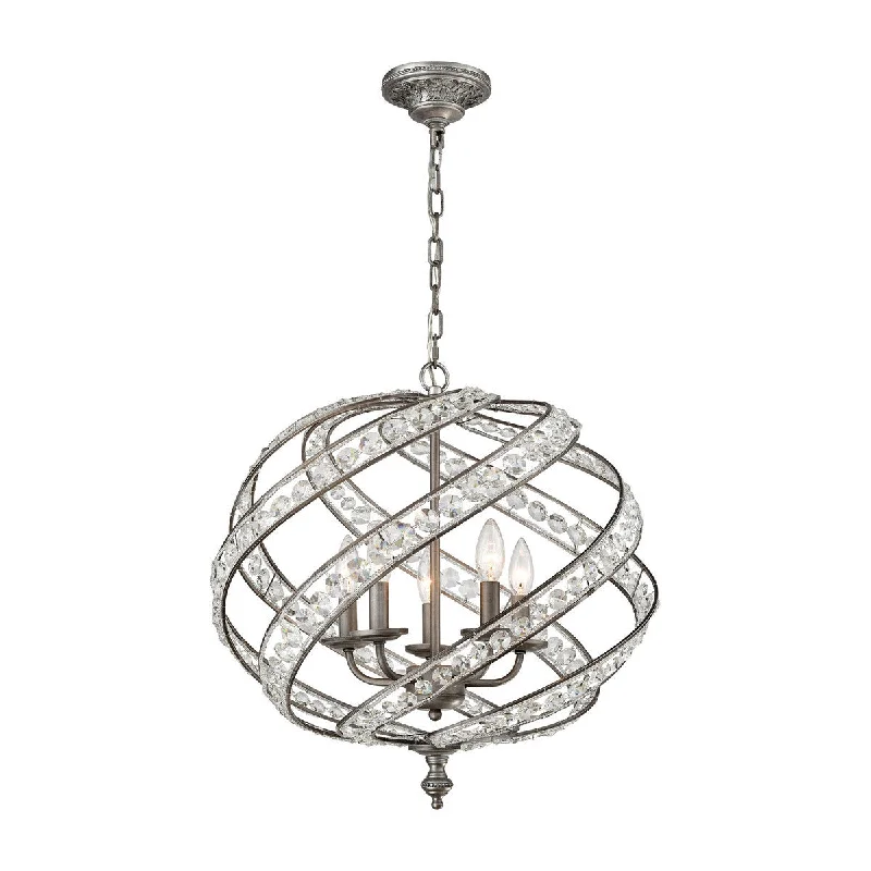 Mini Chandeliers for Adding Charm to Small SpacesMini Chandeliers for Adding Charm to Small SpacesELK Lighting Renaissance 5 Light Chandelier - 16253/5 Mini Chandeliers for Adding Charm to Small SpacesMini Chandeliers for Adding Charm to Small SpacesELK Lighting Renaissance 5 Light Chandelier - 16253/5