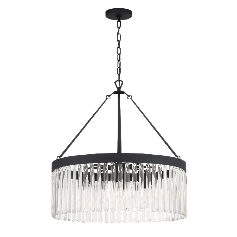 Chandeliers for Living Rooms to Create a Focal PointChandeliers for Living Rooms to Create a Focal PointEmory 8 Light Black Forged Chandelier