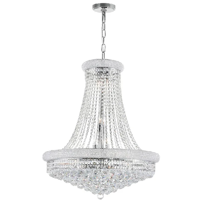Chandeliers with Dimmable Lights for Ambiance ControlChandeliers with Dimmable Lights for Ambiance ControlEmpire 18 Light Down Chandelier With Chrome Finish Chandeliers with Dimmable Lights for Ambiance ControlChandeliers with Dimmable Lights for Ambiance ControlEmpire 18 Light Down Chandelier With Chrome Finish