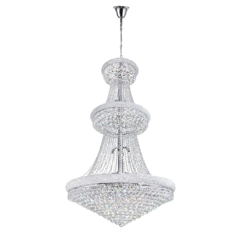Incandescent Chandeliers for a Warm and Traditional GlowIncandescent Chandeliers for a Warm and Traditional GlowEmpire 38 Light Down Chandelier With Chrome Finish Incandescent Chandeliers for a Warm and Traditional GlowIncandescent Chandeliers for a Warm and Traditional GlowEmpire 38 Light Down Chandelier With Chrome Finish