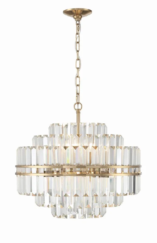 Industrial Iron Chandeliers for Loft - Inspired SpacesIndustrial Iron Chandeliers for Loft - Inspired SpacesHayes 12 Light Aged Brass Chandelier