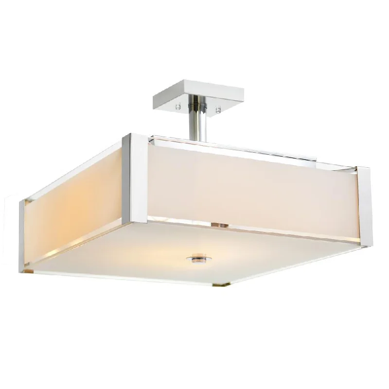 Chandeliers with Adjustable Arms for Directional LightingChandeliers with Adjustable Arms for Directional LightingLucie 4 Light Drum Shade Chandelier With Chrome Finish