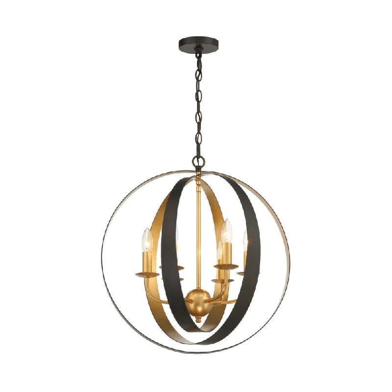 Chandeliers with Murano Glass for a High - End Artistic TouchChandeliers with Murano Glass for a High - End Artistic TouchLuna 6 Light English Bronze + Antique Gold Sphere Large Chandelier Chandeliers with Murano Glass for a High - End Artistic TouchChandeliers with Murano Glass for a High - End Artistic TouchLuna 6 Light English Bronze + Antique Gold Sphere Large Chandelier