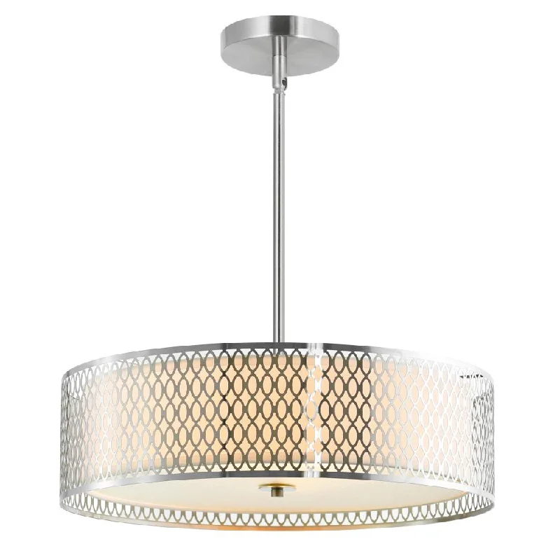 Chandeliers with Pendant Lights for a Stylish LookChandeliers with Pendant Lights for a Stylish LookMikayla 5 Light Drum Shade Chandelier With Satin Nickel Finish Chandeliers with Pendant Lights for a Stylish LookChandeliers with Pendant Lights for a Stylish LookMikayla 5 Light Drum Shade Chandelier With Satin Nickel Finish