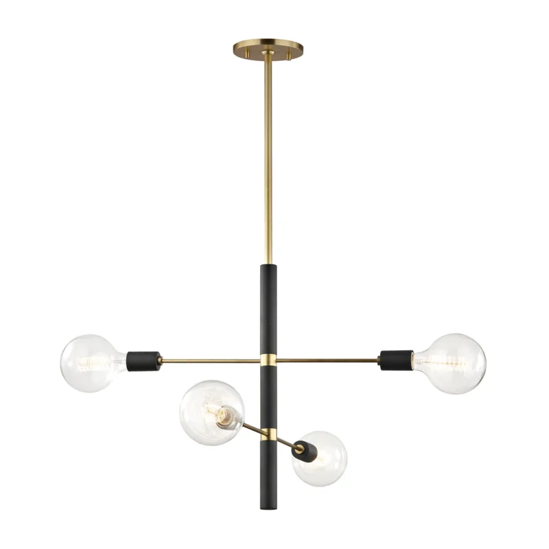 Chandeliers with Adjustable Arms for Directional LightingChandeliers with Adjustable Arms for Directional LightingMitzi Astrid H178804-AGB/BK Chandelier Light - Aged Brass/Black Chandeliers with Adjustable Arms for Directional LightingChandeliers with Adjustable Arms for Directional LightingMitzi Astrid H178804-AGB/BK Chandelier Light - Aged Brass/Black