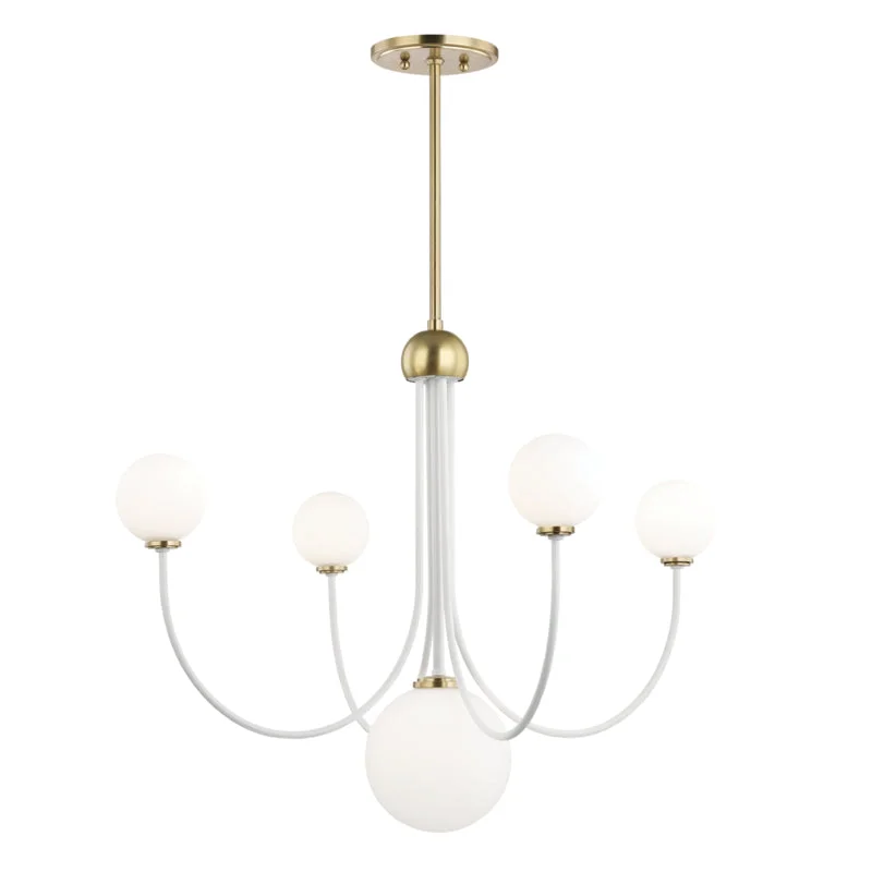 Mini Chandeliers for Adding Charm to Small SpacesMini Chandeliers for Adding Charm to Small SpacesMitzi Coco H234805-AGB/WH Chandelier Light - Aged Brass/Soft Off White Mini Chandeliers for Adding Charm to Small SpacesMini Chandeliers for Adding Charm to Small SpacesMitzi Coco H234805-AGB/WH Chandelier Light - Aged Brass/Soft Off White