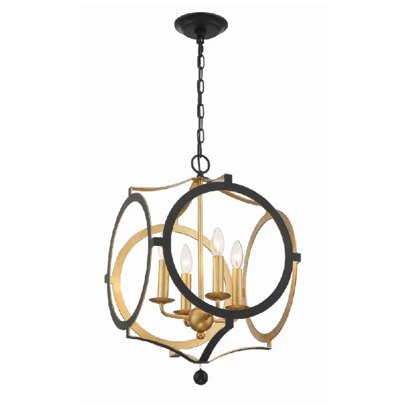 Mid - Century Modern Chandeliers for Vintage AppealMid - Century Modern Chandeliers for Vintage AppealOdelle 4 Light Black + Antique Gold Chandelier Mid - Century Modern Chandeliers for Vintage AppealMid - Century Modern Chandeliers for Vintage AppealOdelle 4 Light Black + Antique Gold Chandelier