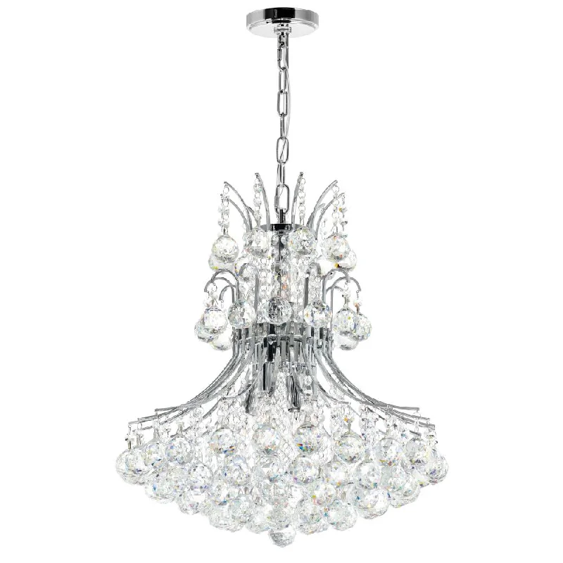 Victorian - Inspired Chandeliers with Ornate DetailsVictorian - Inspired Chandeliers with Ornate DetailsPrincess 8 Light Down Chandelier With Chrome Finish Victorian - Inspired Chandeliers with Ornate DetailsVictorian - Inspired Chandeliers with Ornate DetailsPrincess 8 Light Down Chandelier With Chrome Finish