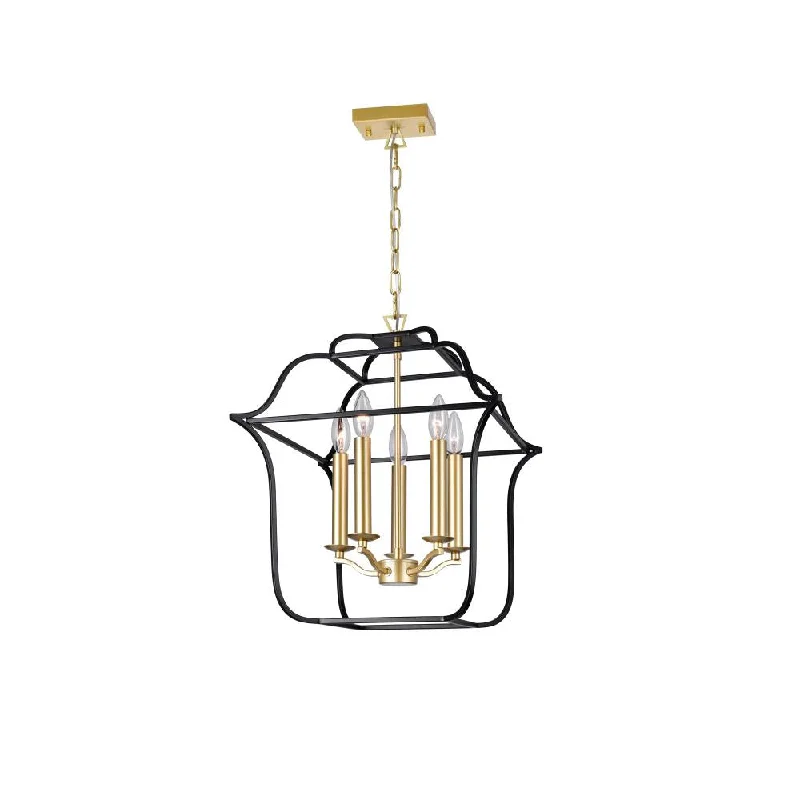 Chandeliers with Metal Frames in Copper FinishChandeliers with Metal Frames in Copper FinishTudor 5 Light Chandelier With Satin Gold & Black Finish Chandeliers with Metal Frames in Copper FinishChandeliers with Metal Frames in Copper FinishTudor 5 Light Chandelier With Satin Gold & Black Finish