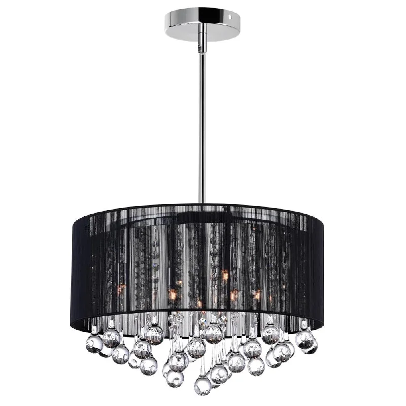 Victorian - Inspired Chandeliers with Ornate DetailsVictorian - Inspired Chandeliers with Ornate DetailsWater Drop 6 Light Drum Shade Chandelier With Chrome Finish Victorian - Inspired Chandeliers with Ornate DetailsVictorian - Inspired Chandeliers with Ornate DetailsWater Drop 6 Light Drum Shade Chandelier With Chrome Finish