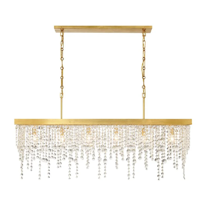Oversized Chandeliers as a Statement Piece in Living RoomsOversized Chandeliers as a Statement Piece in Living RoomsWinham 6 Light Antique Gold Chandelier