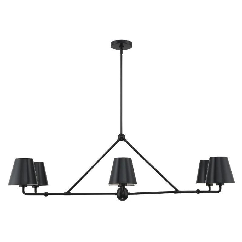 Chandeliers with Murano Glass for a High - End Artistic TouchChandeliers with Murano Glass for a High - End Artistic TouchXavier 6 Light Matte Black Chandelier Chandeliers with Murano Glass for a High - End Artistic TouchChandeliers with Murano Glass for a High - End Artistic TouchXavier 6 Light Matte Black Chandelier
