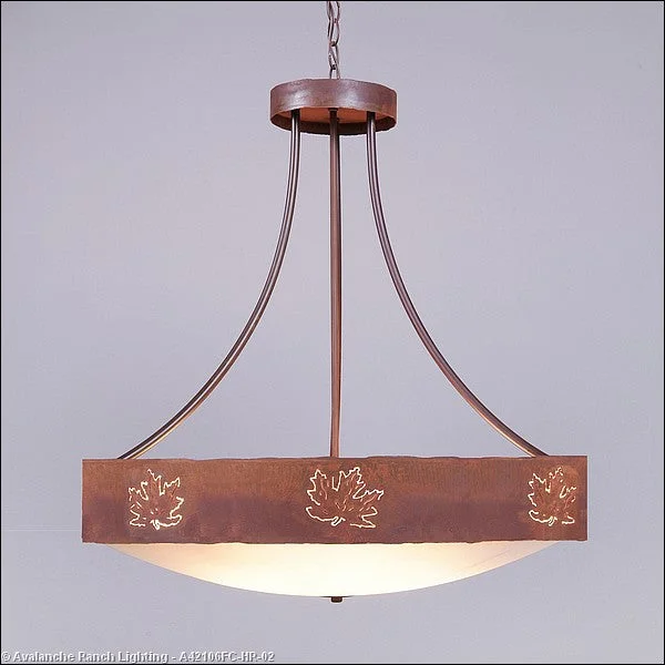 Steampunk Ceiling Lights with Gears, Cogs, and Brass AccentsSteampunk Ceiling Lights with Gears, Cogs, and Brass AccentsAvalanche Ranch Ridgemont-Maple Cutout A42106FC-HR-02 Pendant Light - Rust Patina