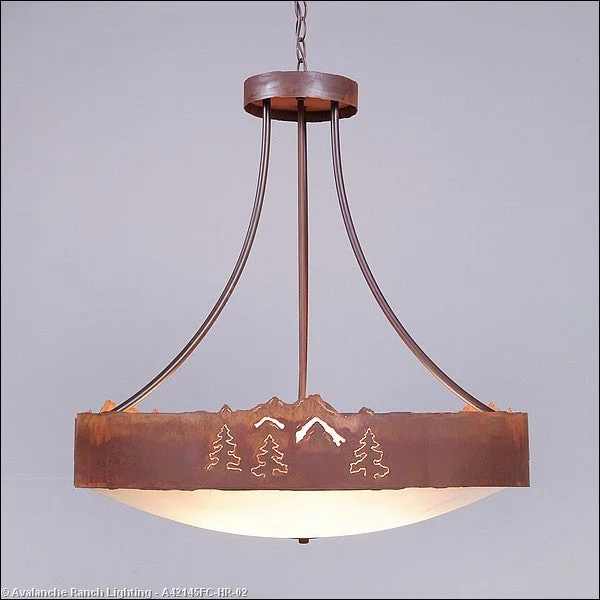 Mid - Century Modern Ceiling Lights with Simple, Sleek LinesMid - Century Modern Ceiling Lights with Simple, Sleek LinesAvalanche Ranch Ridgemont-Mountain-Pine Cutout A42145FC-HR-02 Pendant Light - Rust Patina Mid - Century Modern Ceiling Lights with Simple, Sleek LinesMid - Century Modern Ceiling Lights with Simple, Sleek LinesAvalanche Ranch Ridgemont-Mountain-Pine Cutout A42145FC-HR-02 Pendant Light - Rust Patina