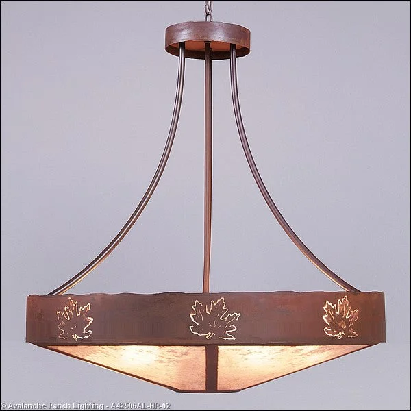 Metal Ceiling Lights in Brass, Copper, Stainless Steel, and IronMetal Ceiling Lights in Brass, Copper, Stainless Steel, and IronAvalanche Ranch Ridgemont-Maple Cutout A42506AL-HR-02 Pendant Light - Rust Patina Metal Ceiling Lights in Brass, Copper, Stainless Steel, and IronMetal Ceiling Lights in Brass, Copper, Stainless Steel, and IronAvalanche Ranch Ridgemont-Maple Cutout A42506AL-HR-02 Pendant Light - Rust Patina