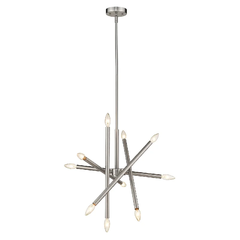 Mid - Century Modern Ceiling Lights with Simple, Sleek LinesMid - Century Modern Ceiling Lights with Simple, Sleek LinesChloe Lighting CH2S117BN19-DPX Adalynn Transitional 10 Light Brushed Nickel Ceiling Pendant 19`` Wide Mid - Century Modern Ceiling Lights with Simple, Sleek LinesMid - Century Modern Ceiling Lights with Simple, Sleek LinesChloe Lighting CH2S117BN19-DPX Adalynn Transitional 10 Light Brushed Nickel Ceiling Pendant 19`` Wide