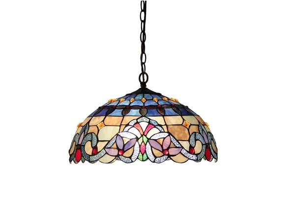 Victorian - Inspired Ceiling Lights with Ornate Crystal ChandeliersVictorian - Inspired Ceiling Lights with Ornate Crystal ChandeliersChloe Lighting CH33381VB18-DH2 Grenville Tiffany-Style 2 Light Victorian Ceiling Pendant Fixture 18`` Shade Victorian - Inspired Ceiling Lights with Ornate Crystal ChandeliersVictorian - Inspired Ceiling Lights with Ornate Crystal ChandeliersChloe Lighting CH33381VB18-DH2 Grenville Tiffany-Style 2 Light Victorian Ceiling Pendant Fixture 18`` Shade