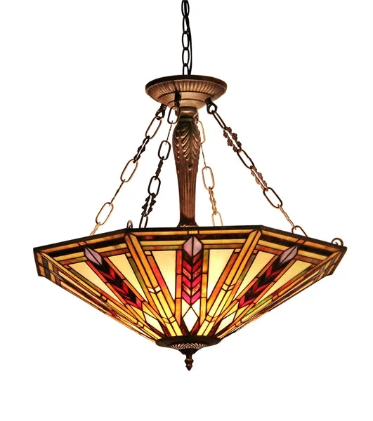 Japanese - Inspired Ceiling Lights with Shoji - Screen - like DiffusersJapanese - Inspired Ceiling Lights with Shoji - Screen - like DiffusersChloe Lighting CH35001RM25-UH3 Jayden Tiffany-Style 3 Light Mission Inverted Ceiling Pendant Fixture 25`` Shade Japanese - Inspired Ceiling Lights with Shoji - Screen - like DiffusersJapanese - Inspired Ceiling Lights with Shoji - Screen - like DiffusersChloe Lighting CH35001RM25-UH3 Jayden Tiffany-Style 3 Light Mission Inverted Ceiling Pendant Fixture 25`` Shade
