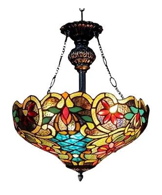 Metal Ceiling Lights in Brass, Copper, Stainless Steel, and IronMetal Ceiling Lights in Brass, Copper, Stainless Steel, and IronChloe Lighting CH1A674VB18-UH2 Leslie Tiffany-Style Victorian 2 Light Inverted Ceiling Pendent 18`` Shade Metal Ceiling Lights in Brass, Copper, Stainless Steel, and IronMetal Ceiling Lights in Brass, Copper, Stainless Steel, and IronChloe Lighting CH1A674VB18-UH2 Leslie Tiffany-Style Victorian 2 Light Inverted Ceiling Pendent 18`` Shade