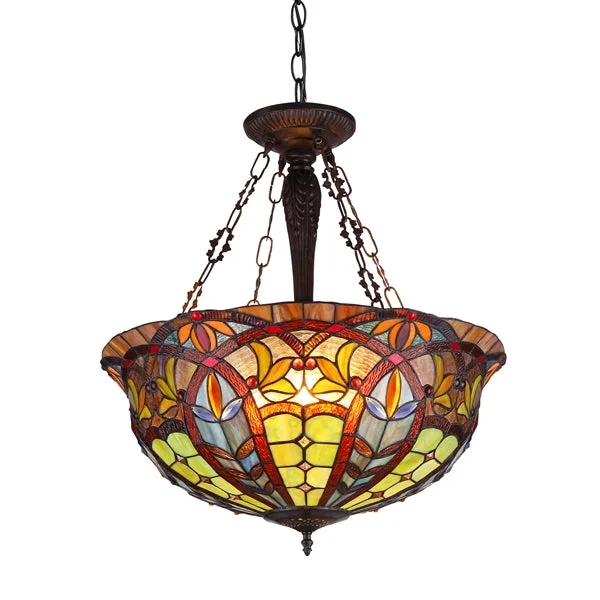 Moroccan Ceiling Lights with Colorful Stained Glass and Geometric CarvingsMoroccan Ceiling Lights with Colorful Stained Glass and Geometric CarvingsChloe Lighting CH36475RV22-UH3 Lori Tiffany-Style 3 Light Victorian Inverted Ceiling Pendant Fixture 22`` Shade Moroccan Ceiling Lights with Colorful Stained Glass and Geometric CarvingsMoroccan Ceiling Lights with Colorful Stained Glass and Geometric CarvingsChloe Lighting CH36475RV22-UH3 Lori Tiffany-Style 3 Light Victorian Inverted Ceiling Pendant Fixture 22`` Shade