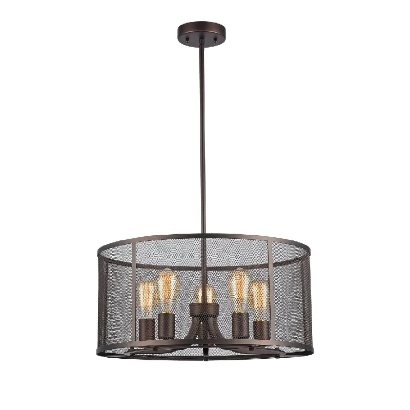 Gothic Ceiling Lights with Dark Metalwork and Pointed ArchesGothic Ceiling Lights with Dark Metalwork and Pointed ArchesChloe Lighting CH59065RB20-UP5 Lorry Industrial-Style 5 Light Rubbed Bronze Ceiling Pendant 20`` Wide