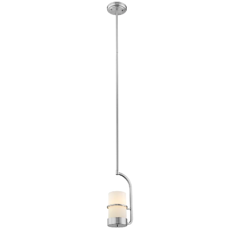 Japanese - Inspired Ceiling Lights with Shoji - Screen - like DiffusersJapanese - Inspired Ceiling Lights with Shoji - Screen - like DiffusersChloe Lighting CH2R001BN07-UP1 Penelope Contemporary 1 Light Brushed Nickel Ceiling Mini Pendant 7`` Wide Japanese - Inspired Ceiling Lights with Shoji - Screen - like DiffusersJapanese - Inspired Ceiling Lights with Shoji - Screen - like DiffusersChloe Lighting CH2R001BN07-UP1 Penelope Contemporary 1 Light Brushed Nickel Ceiling Mini Pendant 7`` Wide