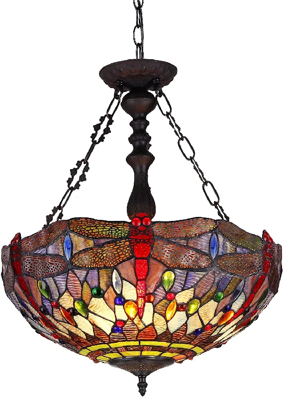 Crystal Ceiling Lights with High - Quality Swarovski CrystalsCrystal Ceiling Lights with High - Quality Swarovski CrystalsChloe Lighting CH38548RD18-UH2 Skimmers Tiffany-Style 2 Light Dragonfly Inverted Ceiling Pendant Fixture 18`` Shade Crystal Ceiling Lights with High - Quality Swarovski CrystalsCrystal Ceiling Lights with High - Quality Swarovski CrystalsChloe Lighting CH38548RD18-UH2 Skimmers Tiffany-Style 2 Light Dragonfly Inverted Ceiling Pendant Fixture 18`` Shade
