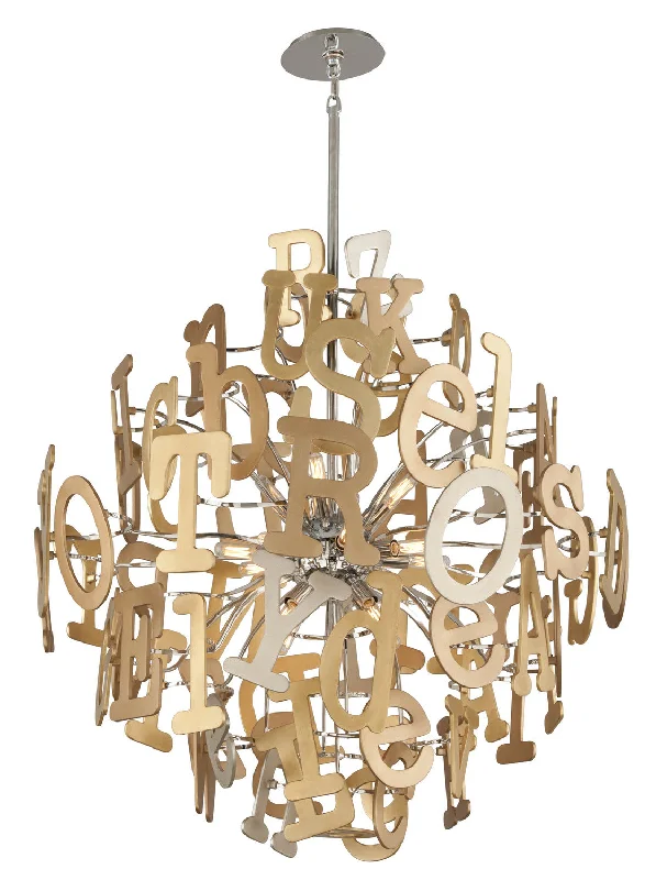 Art Nouveau Ceiling Lights with Organic, Flowing ShapesArt Nouveau Ceiling Lights with Organic, Flowing ShapesCorbett Media 208-412 Pendant Light - Multi-Leaf With Stainless Art Nouveau Ceiling Lights with Organic, Flowing ShapesArt Nouveau Ceiling Lights with Organic, Flowing ShapesCorbett Media 208-412 Pendant Light - Multi-Leaf With Stainless