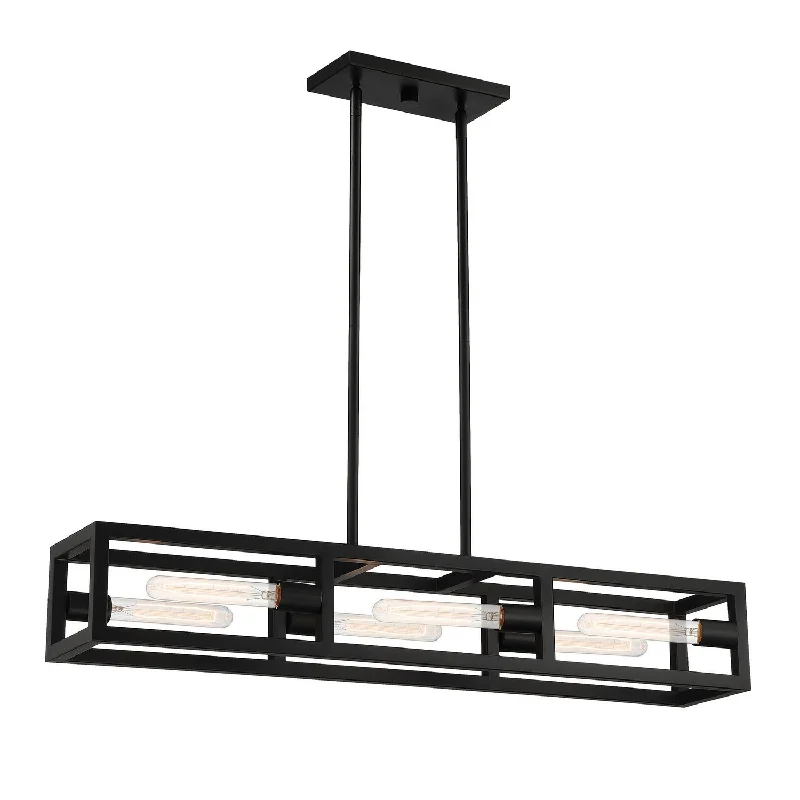 Metal Ceiling Lights in Brass, Copper, Stainless Steel, and IronMetal Ceiling Lights in Brass, Copper, Stainless Steel, and IronDesigners Fountain Urban Oasis D224M-IS-MB Pendant Light - Matte Black