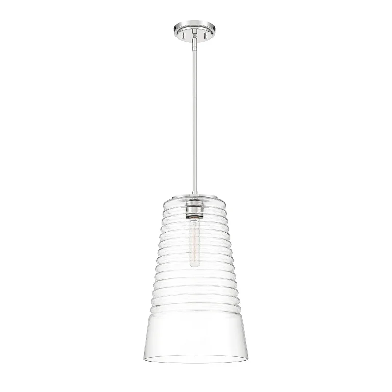 Art Deco Ceiling Lights with Geometric Patterns and Metallic FinishesArt Deco Ceiling Lights with Geometric Patterns and Metallic FinishesDesigners Fountain Ingo D230M-12P-PN Pendant Light - Polished Nickel