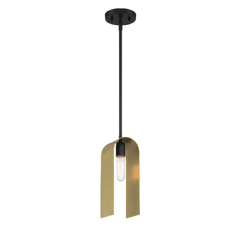 Rustic Ceiling Lights with Reclaimed Wood and Distressed FinishesRustic Ceiling Lights with Reclaimed Wood and Distressed FinishesDesigners Fountain U Turn D263M-4P-MB Pendant Light - Matte Black