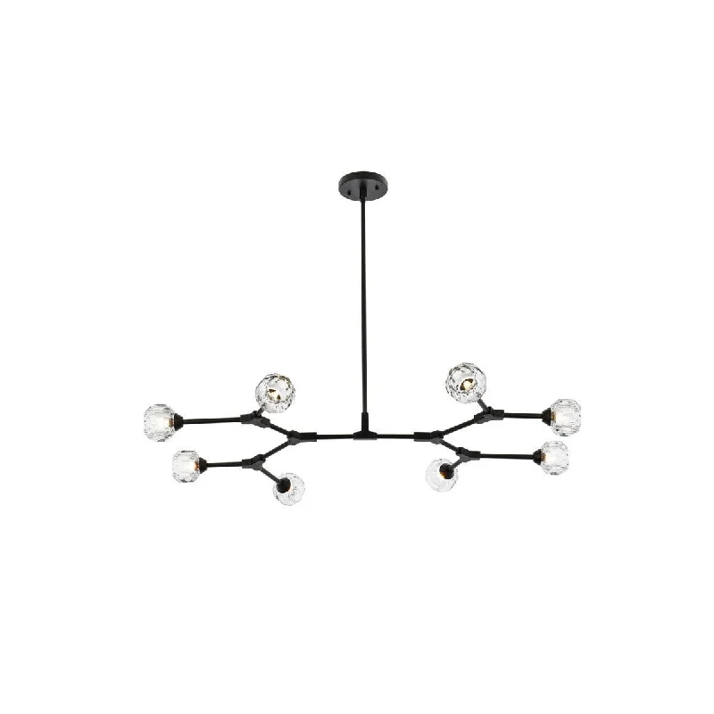 Chinese - Style Ceiling Lights with Red Lantern - Inspired DesignsChinese - Style Ceiling Lights with Red Lantern - Inspired DesignsElegant Zayne 3508D45BK Pendant Light - Black And Clear Chinese - Style Ceiling Lights with Red Lantern - Inspired DesignsChinese - Style Ceiling Lights with Red Lantern - Inspired DesignsElegant Zayne 3508D45BK Pendant Light - Black And Clear