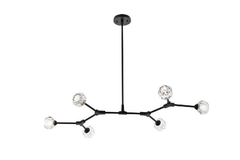 Retro Ceiling Lights Inspired by the 1950s and 1960s DesignRetro Ceiling Lights Inspired by the 1950s and 1960s DesignElegant Zayne 3508D50BK Pendant Light - Black And Clear Retro Ceiling Lights Inspired by the 1950s and 1960s DesignRetro Ceiling Lights Inspired by the 1950s and 1960s DesignElegant Zayne 3508D50BK Pendant Light - Black And Clear
